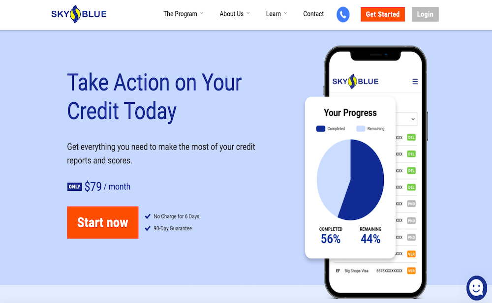 Sky Blue: The Best Credit Repair Companies
