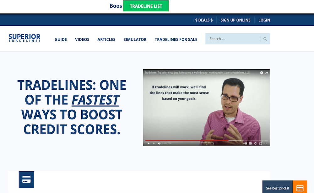 Superior Tradelines: Best Tradeline Companies